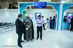 غرفه جهاد دانشگاهی و خبرگزاری ایکنا در سومین روز نمایشگاه قرآن