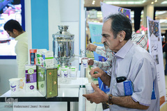 غرفه جهاد دانشگاهی و خبرگزاری ایکنا در سومین روز نمایشگاه قرآن