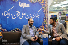 غرفه جهاد دانشگاهی و خبرگزاری ایکنا در سومین روز نمایشگاه قرآن