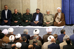 دیدار مسئولان نظام با رهبر انقلاب