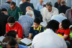 مراسم جزء خوانی حرم حضرت عبدالعظیم حسنی (س)