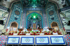 مراسم جزء خوانی حرم حضرت عبدالعظیم حسنی (س)