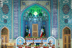 مراسم جزء خوانی حرم حضرت عبدالعظیم حسنی (س)