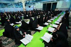 مراسم جزء خوانی حرم حضرت عبدالعظیم حسنی (س)