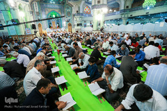 مراسم جزء خوانی حرم حضرت عبدالعظیم حسنی (س)