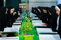 مراسم جزء خوانی حرم حضرت عبدالعظیم حسنی (س)