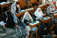 مراسم جزء خوانی حرم حضرت عبدالعظیم حسنی (س)