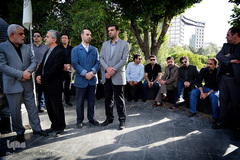 تشییع پیکر سید مصطفی موسوی