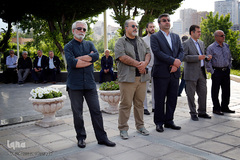 تشییع پیکر سید مصطفی موسوی