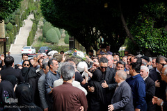 تشییع پیکر سید مصطفی موسوی