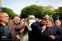 تشییع پیکر سید مصطفی موسوی