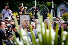 تشییع پیکر سید مصطفی موسوی