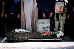 تشییع پیکر سید مصطفی موسوی