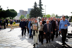 تشییع پیکر سید مصطفی موسوی