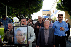 تشییع پیکر سید مصطفی موسوی