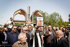 تشییع پیکر سید مصطفی موسوی