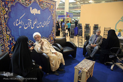 غرفه ایکنا در دهمین روز نمایشگاه بین المللی قرآن کریم