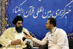 غرفه ایکنا در دهمین روز نمایشگاه بین المللی قرآن کریم