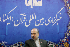 غرفه خبرگزاری ایکنا در یازدهمین روز نمایشگاه بین المللی قرآن کریم