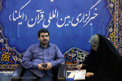 غرفه خبرگزاری ایکنا در یازدهمین روز نمایشگاه بین المللی قرآن کریم