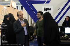 غرفه خبرگزاری ایکنا در یازدهمین روز نمایشگاه بین المللی قرآن کریم