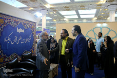 غرفه خبرگزاری ایکنا در یازدهمین روز نمایشگاه بین المللی قرآن کریم