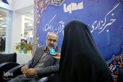 غرفه خبرگزاری ایکنا در یازدهمین روز نمایشگاه بین المللی قرآن کریم