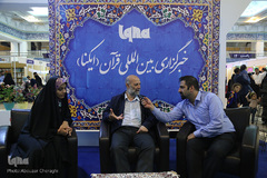 غرفه خبرگزاری ایکنا در دوازدهمین روز نمایشگاه قرآن