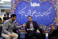 غرفه خبرگزاری ایکنا در دوازدهمین روز نمایشگاه قرآن