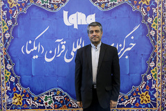 میهمانان غرفه خبرگزاری ایکنا در سیزدهمین روز نمایشگاه قران کریم