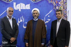 میهمانان غرفه خبرگزاری ایکنا در سیزدهمین روز نمایشگاه قران کریم