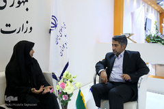 میهمانان غرفه خبرگزاری ایکنا در سیزدهمین روز نمایشگاه قران کریم