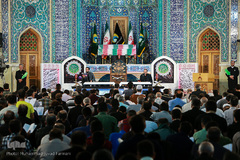 احیا شب نوزدهم ماه مبارک رمضان در حرم سیدالکریم(ع)