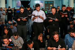 احیا شب نوزدهم ماه مبارک رمضان در حرم سیدالکریم(ع)