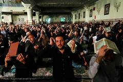 احیا شب نوزدهم ماه مبارک رمضان در حرم سیدالکریم(ع)