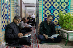 احیا شب بیست و یکم ماه مبارک رمضان در حرم امام رضا(ع)