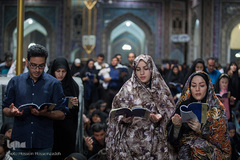 احیا شب بیست و یکم ماه مبارک رمضان در حرم امام رضا(ع)
