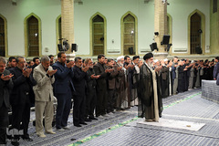 مراسم سوگواری سالروز شهادت امیرالمؤمنین در حسینیه امام خمینی