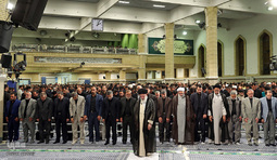 مراسم سوگواری سالروز شهادت امیرالمؤمنین در حسینیه امام خمینی