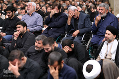 مراسم سوگواری سالروز شهادت امیرالمؤمنین در حسینیه امام خمینی