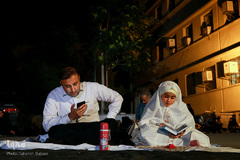 احیای شب بیست و سوم ماه مبارک رمضان در دانشگاه تهران
