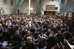 احیای شب بیست و سوم ماه مبارک رمضان در دانشگاه تهران
