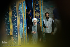 محمد محمدی ری‌شهری در نماز جمعه روز قدس