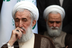 حجت الاسلام صدیقی، امام جمعه موقت تهران در مراسم تشییع پیکر مرحوم حجت الاسلام «احمد احمدی»