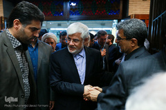 محمدرضا عارف در مراسم یادبود حجت الاسلام احمد احمدی