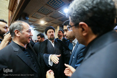 سید حسن خمینی در مراسم یادبود حجت الاسلام احمد احمدی