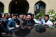 سید حسن خمینی در مراسم یادبود حجت الاسلام احمد احمدی