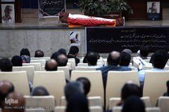 مراسم وداع با پیکر مرحوم «محمد امین قانعی راد» رئیس سابق انجمن جامعه‌شناسی ایران