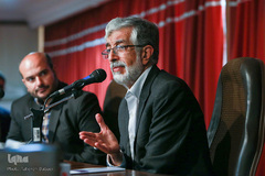 غلامعلی حداد عادل رئیس فرهنگستان زبان و ادب فارسی