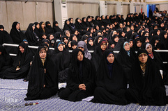 دیدار رئیس و نمایندگان مجلس شورای اسلامی با رهبر انقلاب